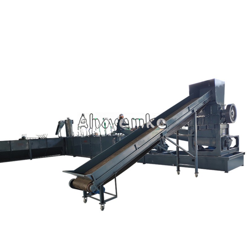 500-2500kg/H Output Plastic Recycling Machine For Washing Plant PP Woven Bags PE Film