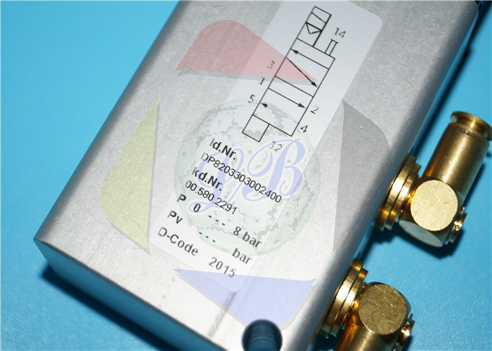00.580.2291 HD 5/2- Way Valve 559.14 Gramm Replacement Parts For HD Printing Machine
