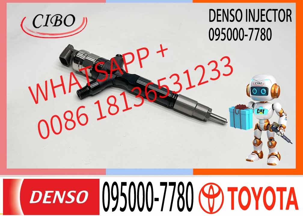 Diesel Common Rail Fuel Injector 095000-5520 095000-5930 095000-7800 23670-39316 095000-7780 For TOY0TA