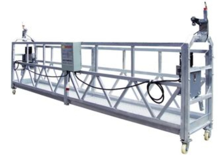 Safety Suspended Access Platforms For Building Maintenance With Steel Rope