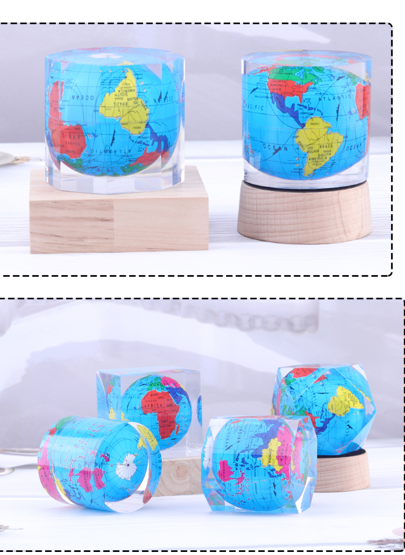 Acrylic paper weight gift stone paper weight custom resin paper weight