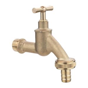 Quality TMOK 1/2&quot; Brass Cartridge Polished Garden Faucet Sanwa Abs Bib Cock Water Tap for sale