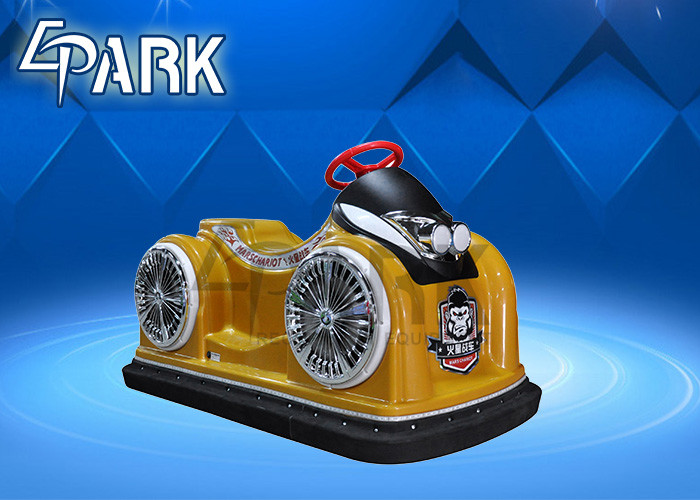 Fiberglass Kids Coin Pusher Game Machine Inflatable Bumper Car