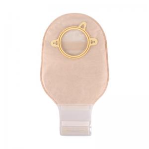 Quality Ileostomy Disposable Ostomy Bags Two Piece Hook Loop Closure for sale