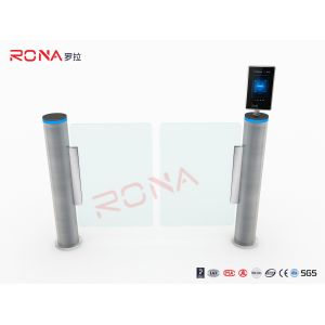 Quality Entrance Control Solutions Cylindrical Speed Gate Turnstile With Face Machine for sale