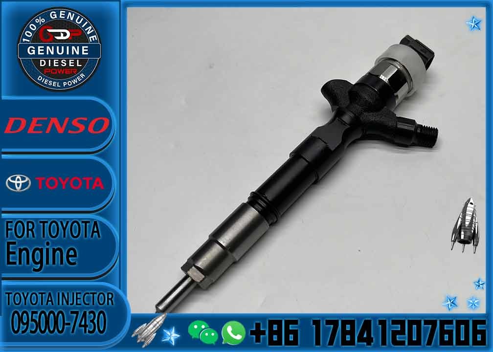 23670-39245 095000-7430 With injector nozzles diesel injectors And Diesel common rail fuel injector