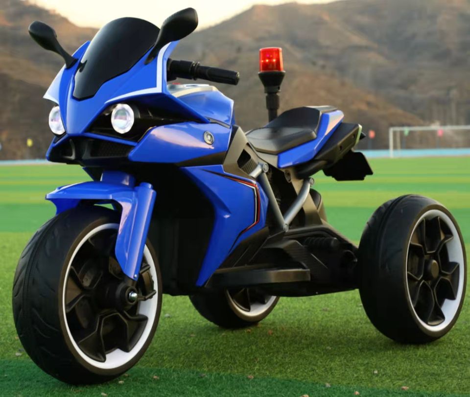 Children's Electric Motorcycle Rechargeable 3 Wheels Ride On Car for Kids 40HQ 315PCS