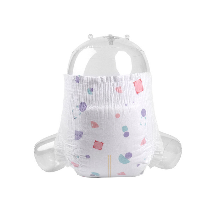 Customised Disposable Cotton Top-Sheet Pants OEM Baby Pull up Diapers