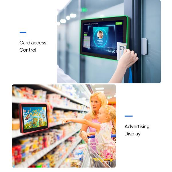 10.1 Inch Android Meeting Room Tablet with POE and LED Light Bar