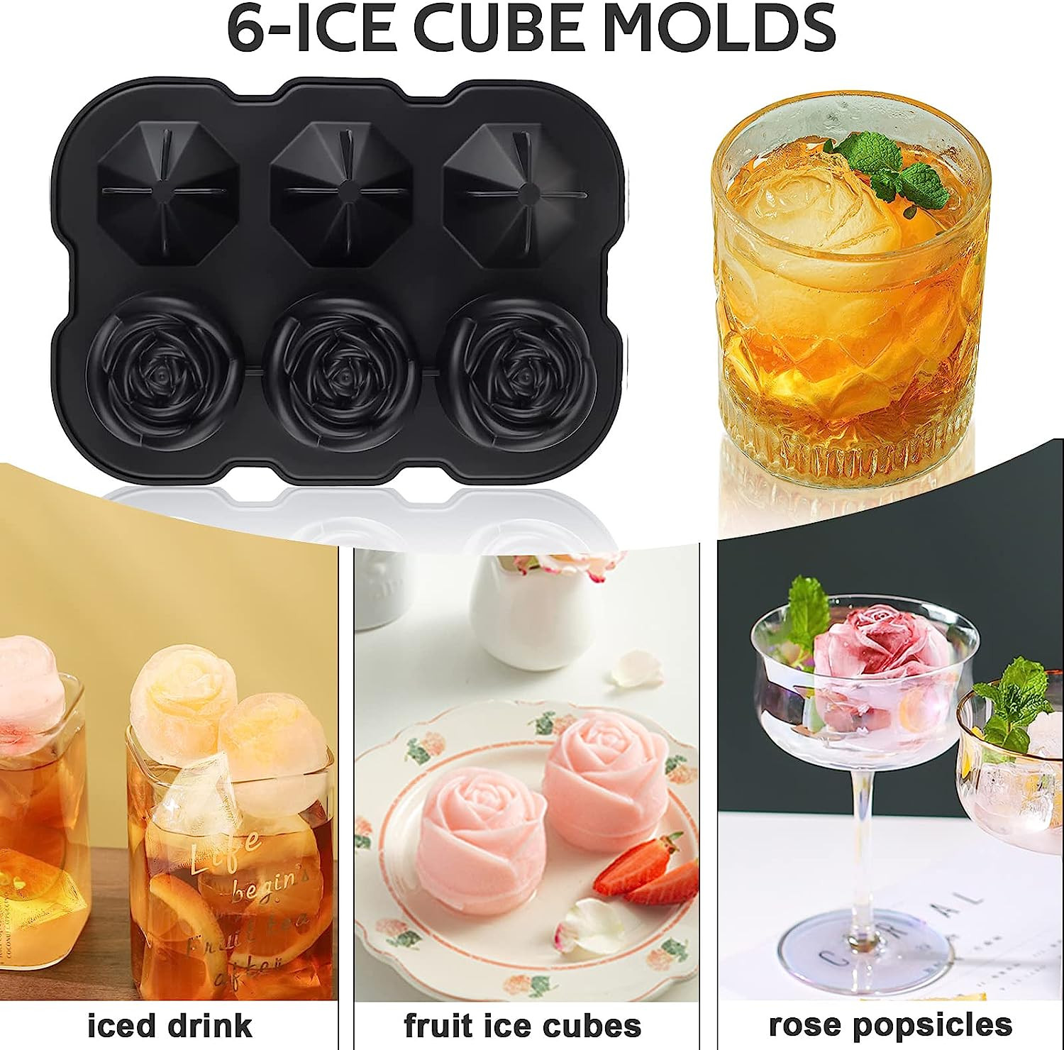 Practical Harmless Silicone Icy Pole Moulds , FDA Silicone Push Up Ice Lolly Moulds