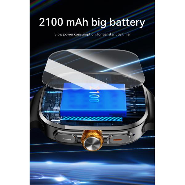 NEW M99 Smartwatch 4G SIM Card Android 10 2.4inch AMOLED Screen 2100mAh