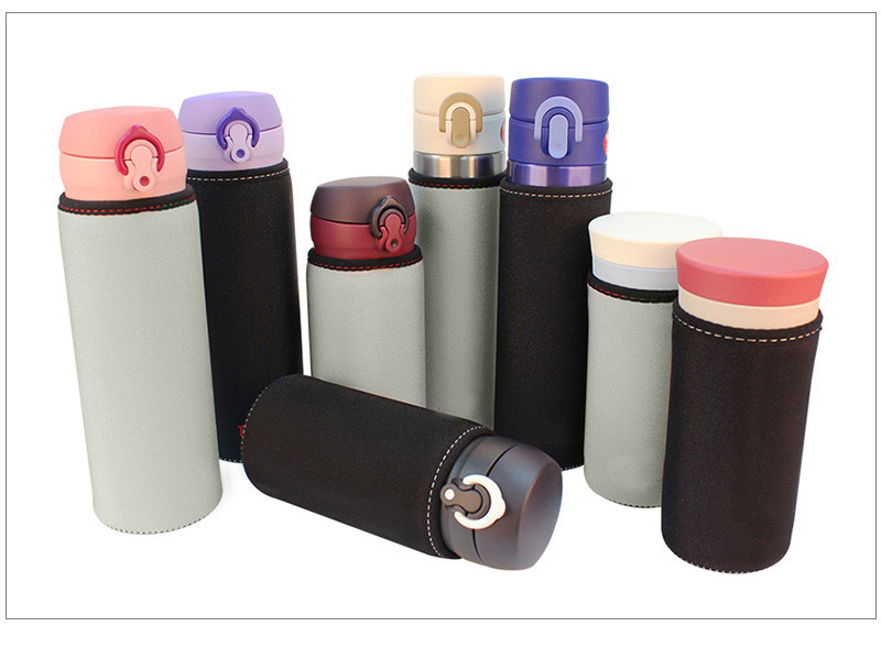 Neoprene Water Cup Tote Cooler Insulated Bottle Sleeve