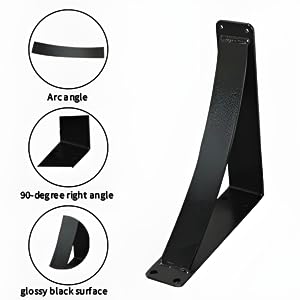 15x24inch Heavy Duty Shelf Bracket for Standard/Nonstandard Countertop