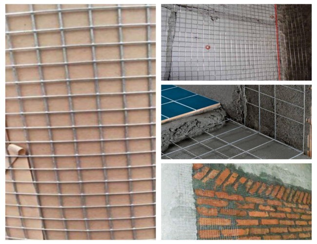 1/4inch Hole Plaster Steel Mesh Construction Metal Mesh Against Cracking