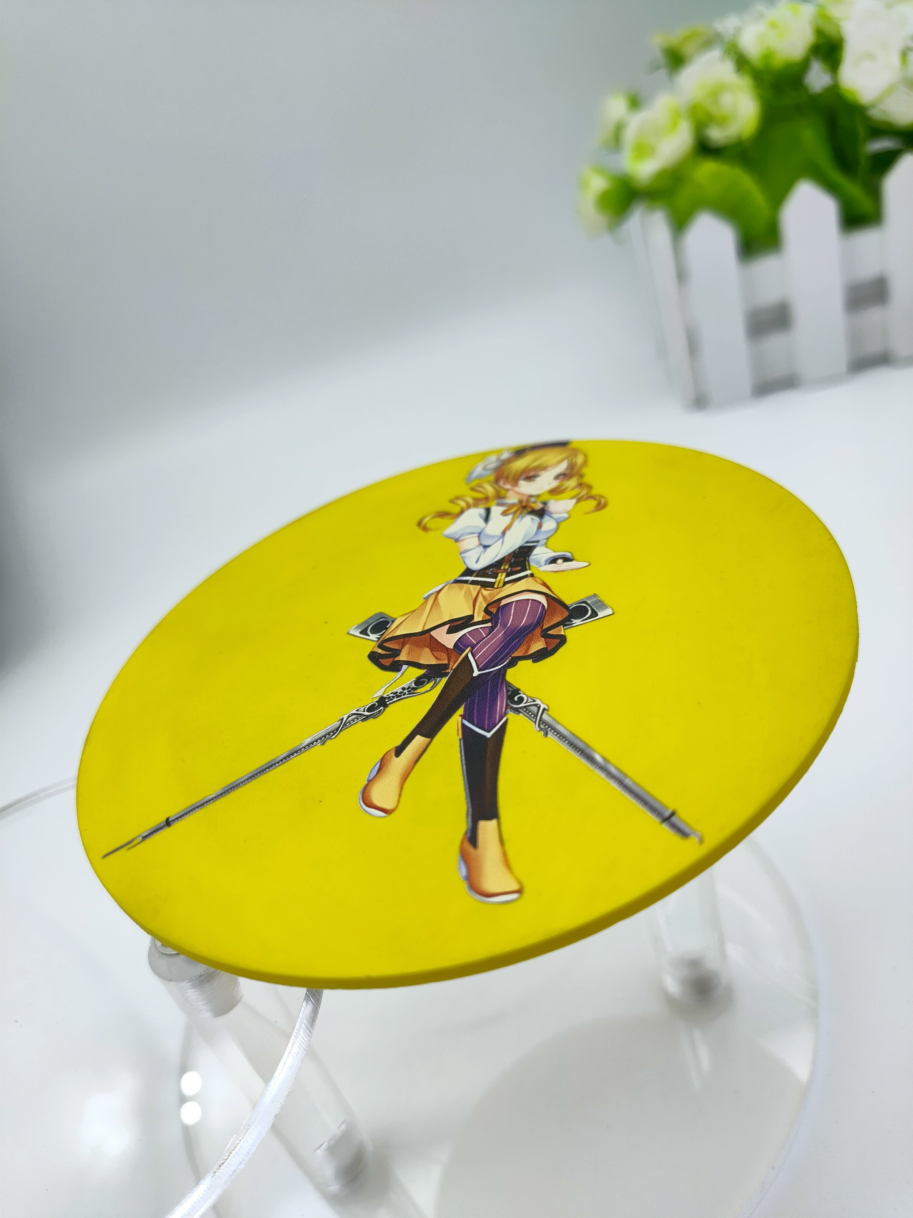 Anti Slip Coffee Table Cup Coaster 2D Design Inkjet Printing