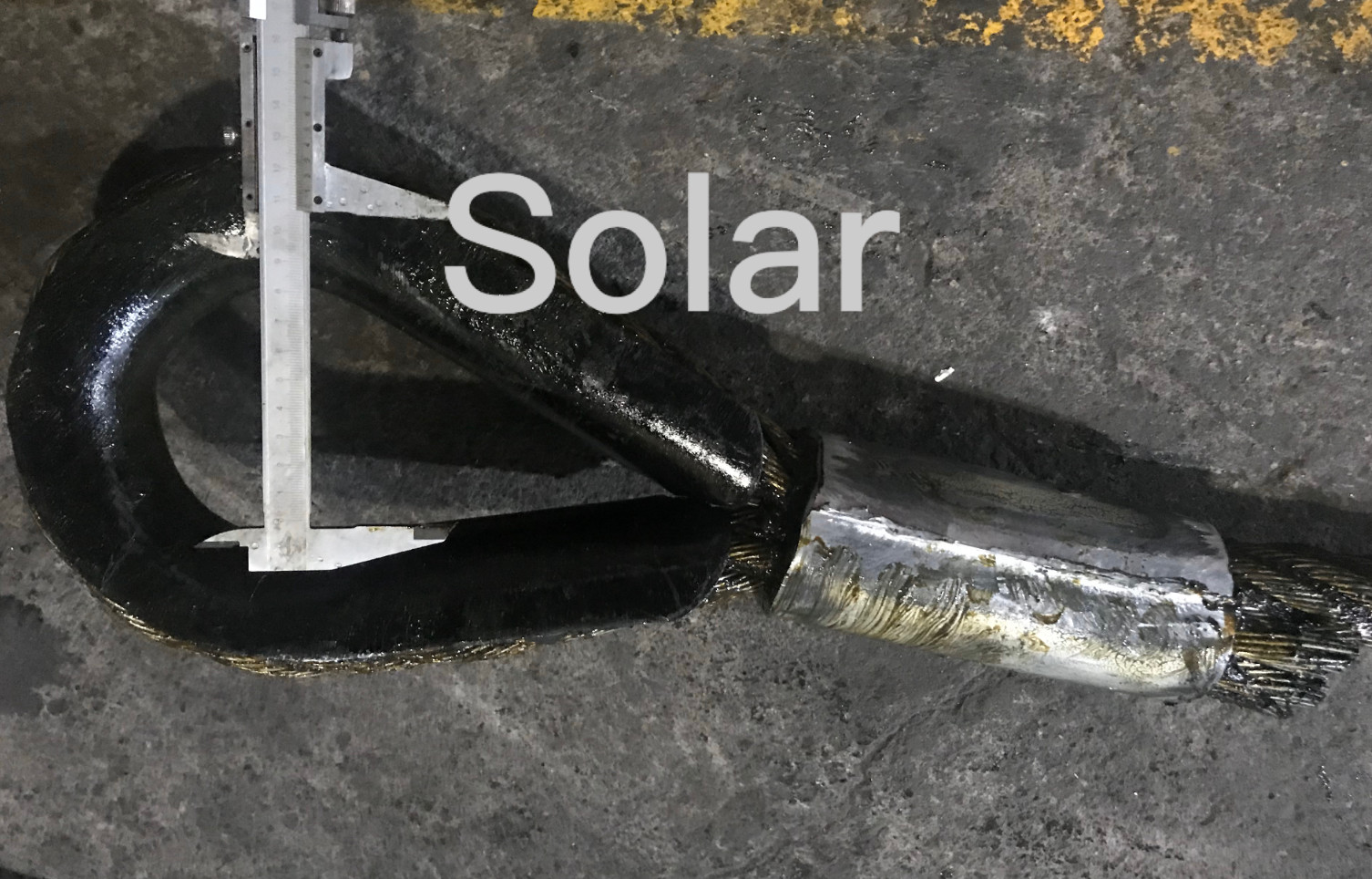 Both Ends Aluminum Ferrules Mechanically Spliced Heavy Duty Lifting Slings