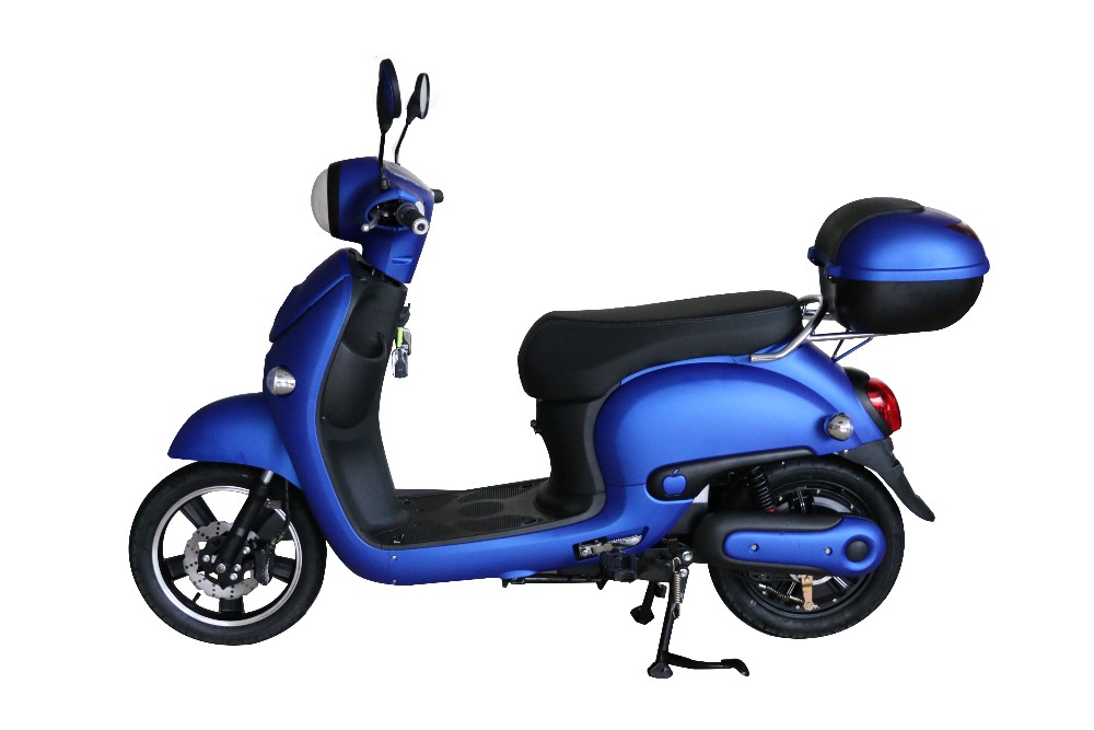LCD Display Electric Scooter with Pedal Assist and 48V Steel Frame