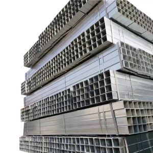 Buy cheap 6mm Galvanized Iron Square Pipe C45 Galvanized Rectangular Tube Q235 from wholesalers