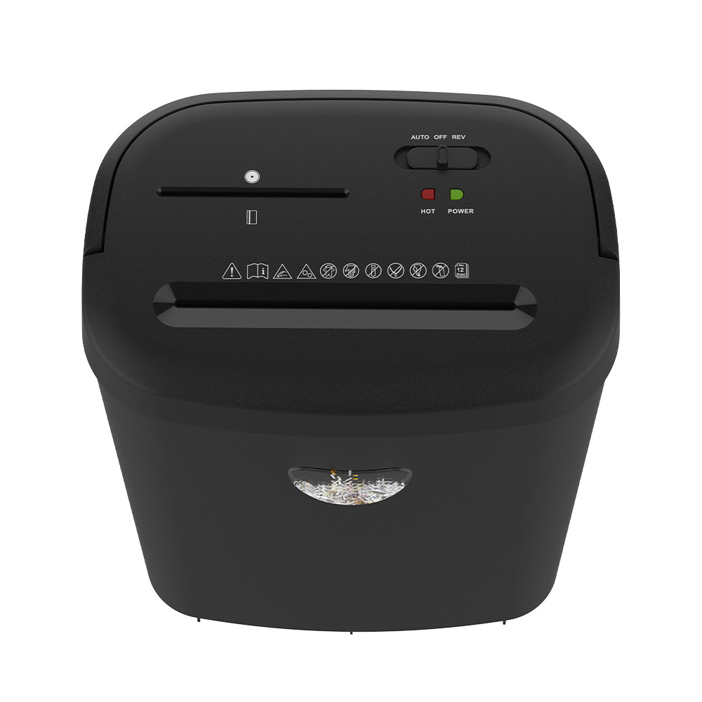 25L Bin Heavy Duty Cross Cut 12 Sheet A4 Paper Shredder CD Card Paper Destroy Machine CD228P