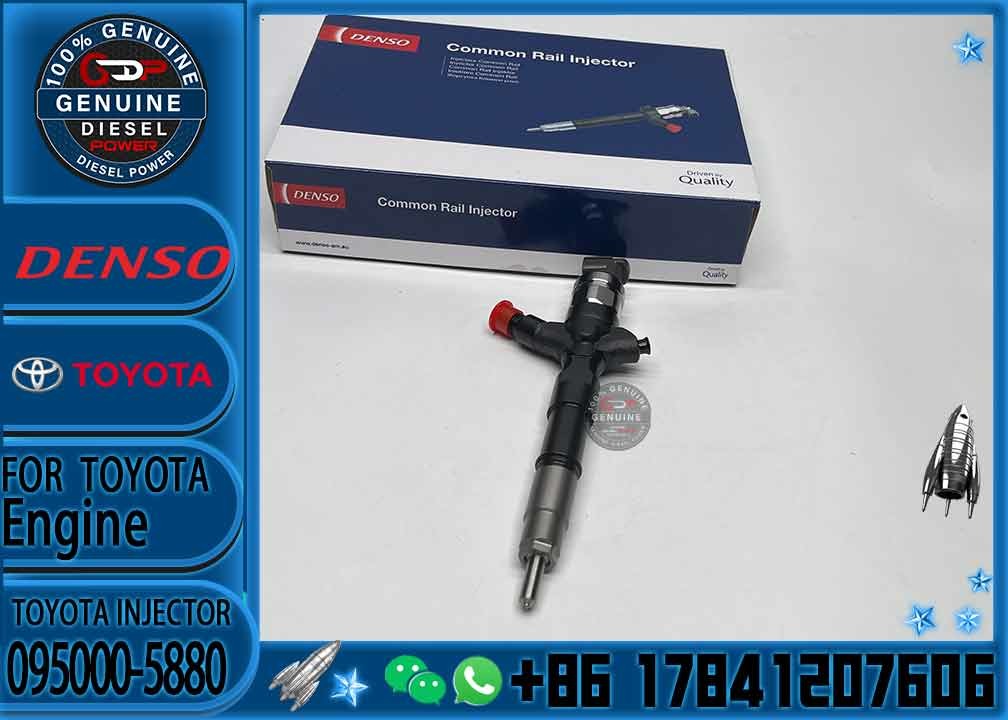 Hot Sale Engine Injector 2950500210 295050 0210 Common Rail Fuel Injector 23670-09340 295050-0210 for Toyota Hiace