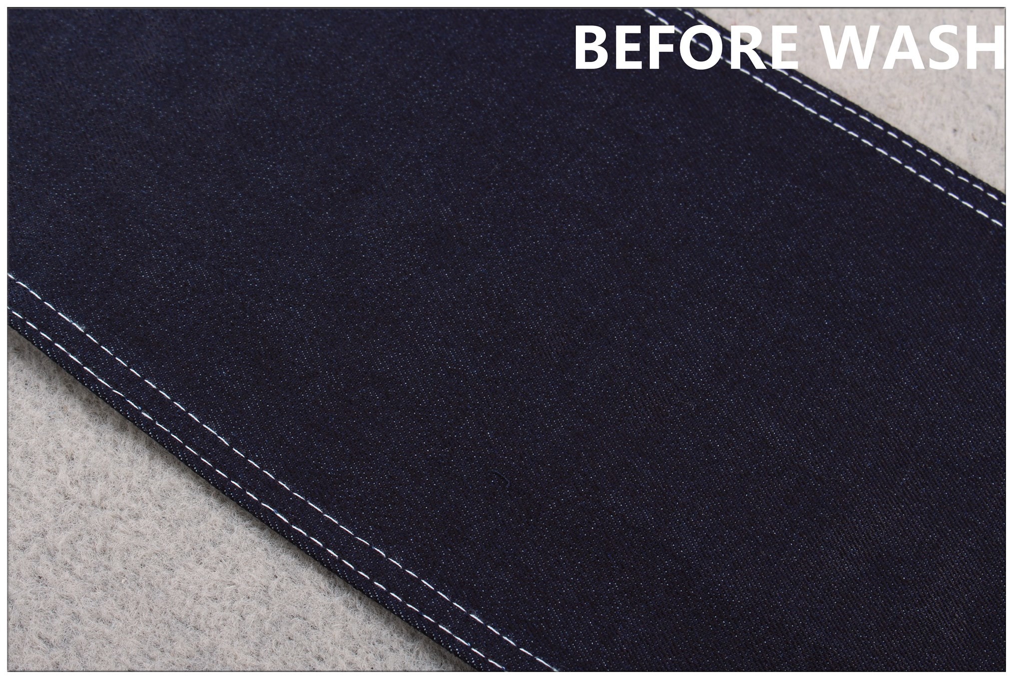 Denim Lycra Blend Fabric