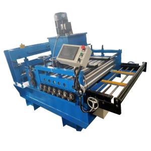 Quality Slitter Automatic Cut To Length Line Gang Slitter With Manual Cut Off And Un Coiler for sale