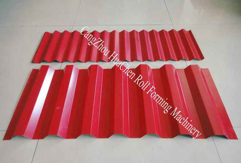 Double Layer Roofing Panel Roll Forming Machine For IBR / Corrugated Sheet