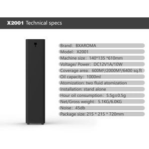 Luxury Design Modern Style High Quality Aroma Diffuser Machine Professional