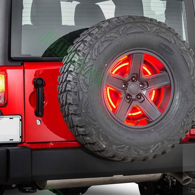 Led Brake Light Wrangler Ring Spare Tire Smoke Lens Spare tire light 3rd LED Wheel light for Jeep Wrangler