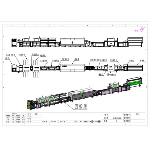 Full-process SMT (Surface Mount Technology) automated production line equipment