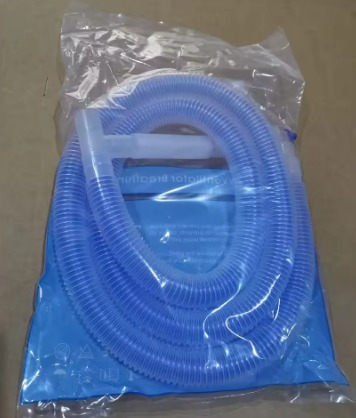 Disposable Animal Coaxial Breathing Circuit – Corrugated EVA Tube for Veterinary Anesthesia