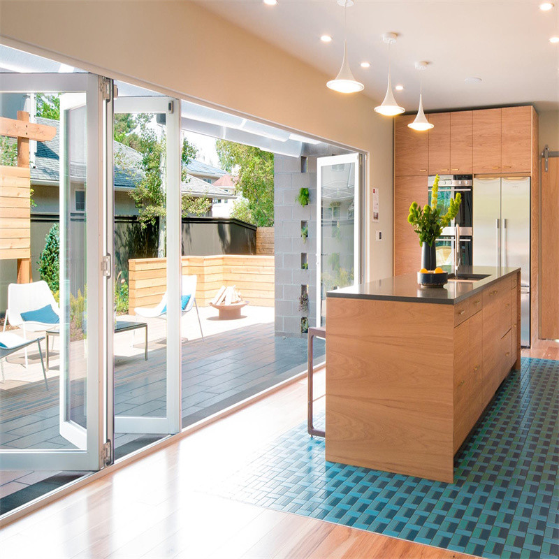 Chinese Suppliers' Energy Efficiency Aluminum Alloy Bi Fold Doors for Residential