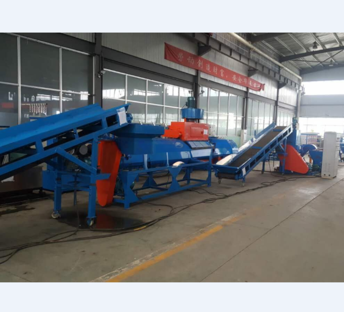 500-3000 kg/h Capacity Plastic Crushing and Washing Machine for PP PE PET ABS Waste