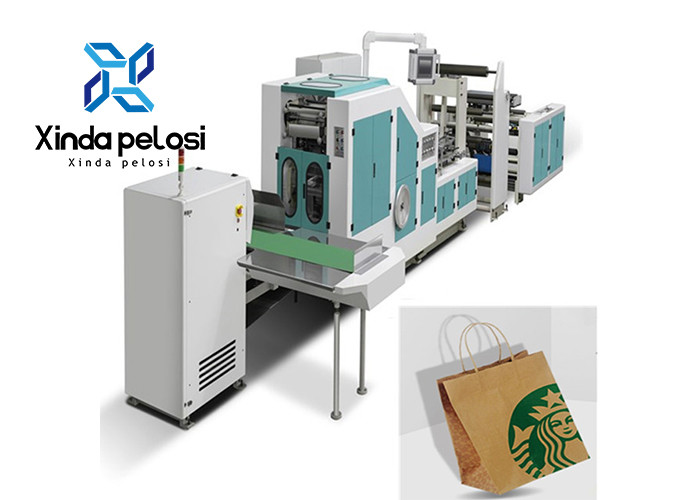 Digital Print Food Flat Paper Bag Manufacturing Machine Paper Bag Forming Machine