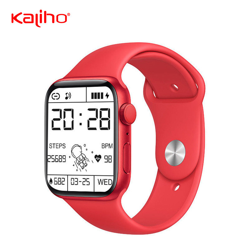 Ble5.2 Ble Audio GPS Body Temperature Smartwatch 190mAh Wireless Charging