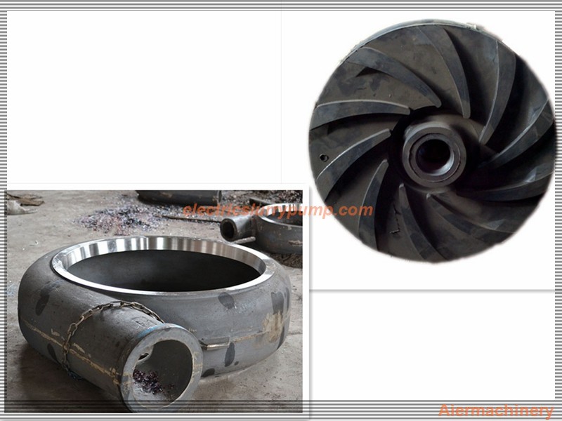 Horizontal Type Sand Pumping Equipment , Sand Slurry Pump Easy Operation