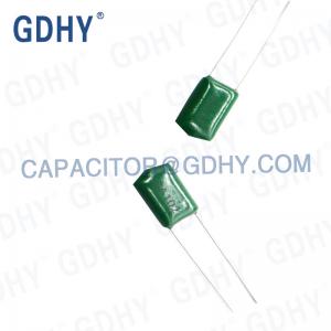 Quality CL11 3A102J 1nF 1000V 100pF Mylar Polyester Film Capacitor for sale