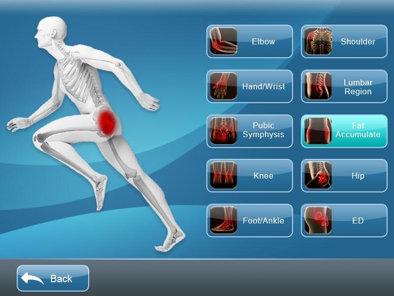 EMS Shockwave Therapy 5MJ Pain Treatment Machine