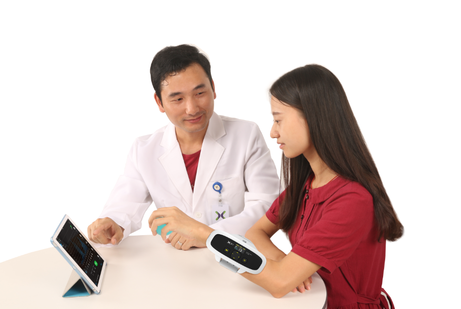 Auto Hand Rehabilitation Device With Rechargeable Lithium Battery 7.4V