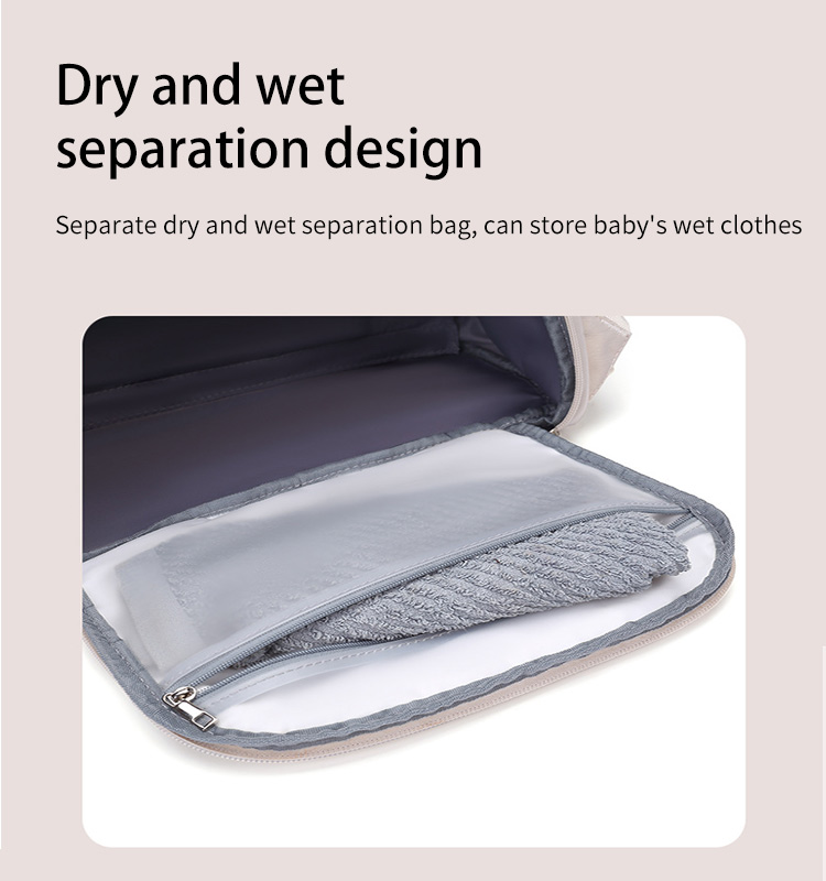 Mother Baby Diaper Bag OEM Customize Multi Function Backpack Waterproof Diaper bag