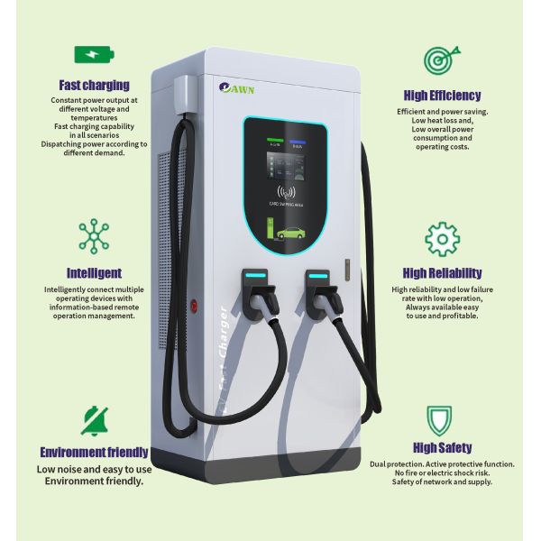 High Power 120KW 160KW 180KW 240KW 360KW 400KW Fast DC EV Commercial Electric Charging Station Charging Power Stations
