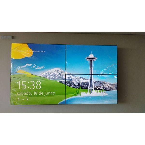 Android RS232 500cd/m2 Wall Mounted LCD Panel For Conference