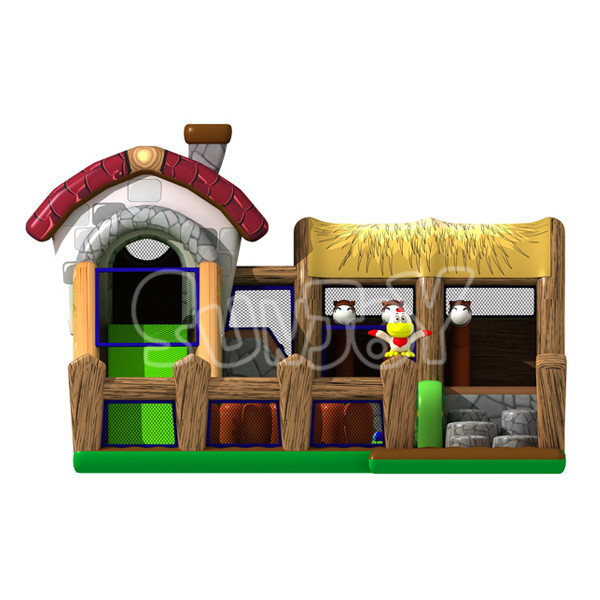 Lanao Inflatable Amusement Park Commercial Bouncy Castle