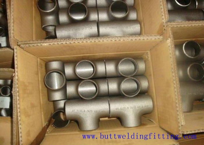 A403 Wp304 L Wp316l Wp321h Wp347 Wp904L Stainless Steel Tee Straight