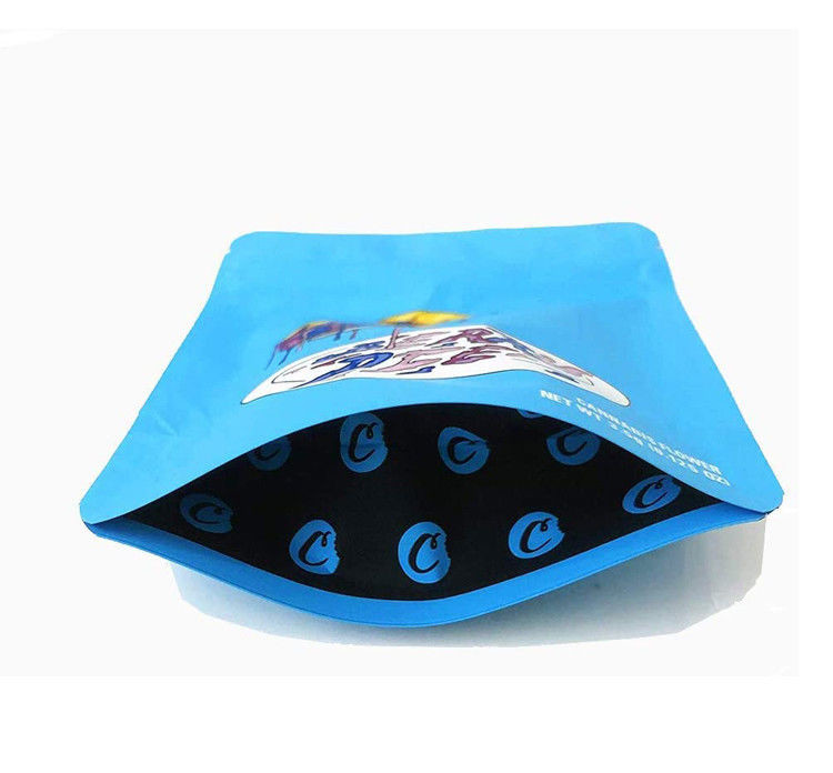 Laminated Aluminium Zip Lock Pouches , 3.5g Eco Friendly Food Bags