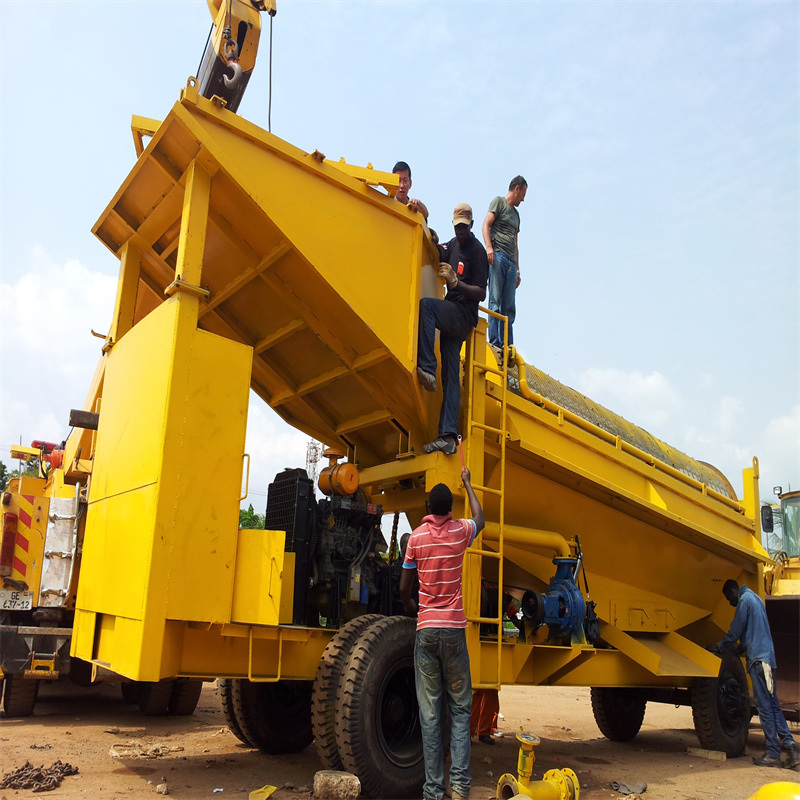 Land Mining Gold and Diamond Machinery for South Africa