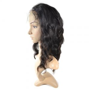 China Body Wave Curly Glueless Full Lace Wigs , Lace Front Wigs Human Hair on sale