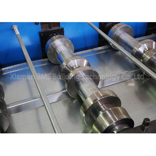 Hydraulic Cutting Custom Roll Forming Machine For Soundproof Walls / Back Panel Metal Roof