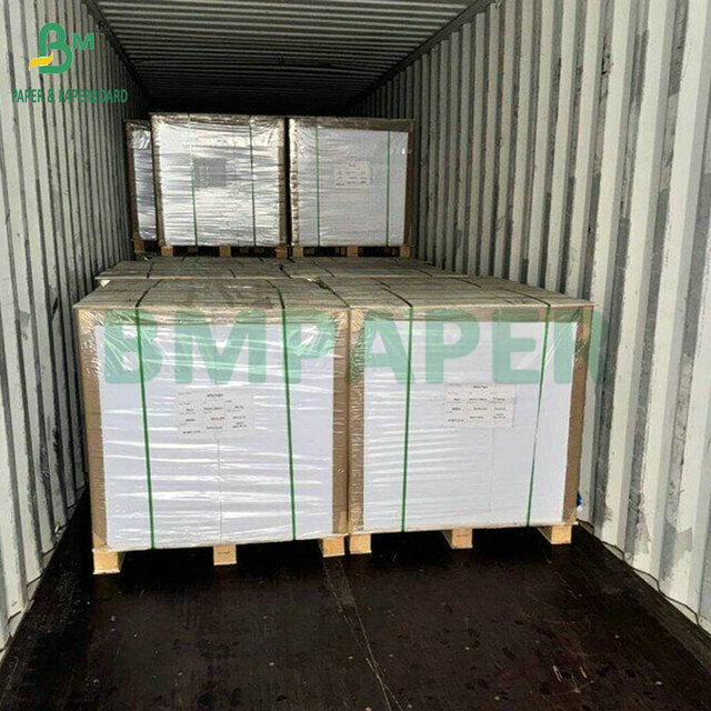 250gram 300gram One Side Coated SBS Solid Bleach Sulphate For Package Carton 70 x 100cm 