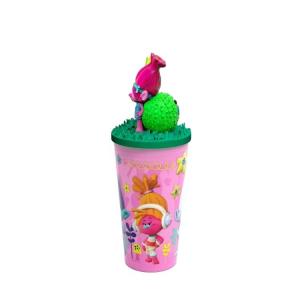 China OEM 3D Collectible Designer Toy Custom Your Own Plastic Cup 3D Cartoon Drink Cup on sale